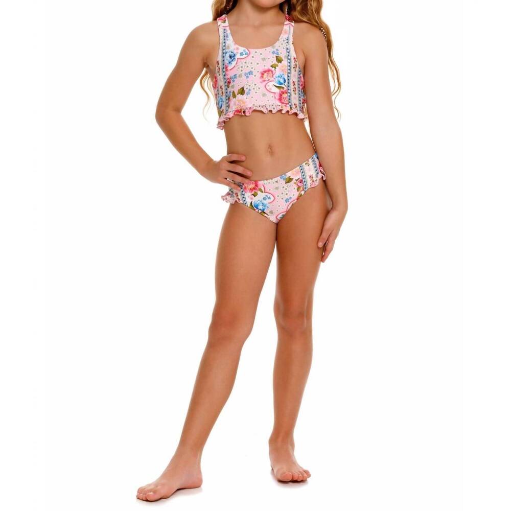 NEW AGUA BENDITA girls aleida bikini set in meraki